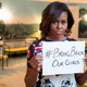 Illustration for article titled First Lady Michelle Obama Tweets Support for #BringBackOurGirls